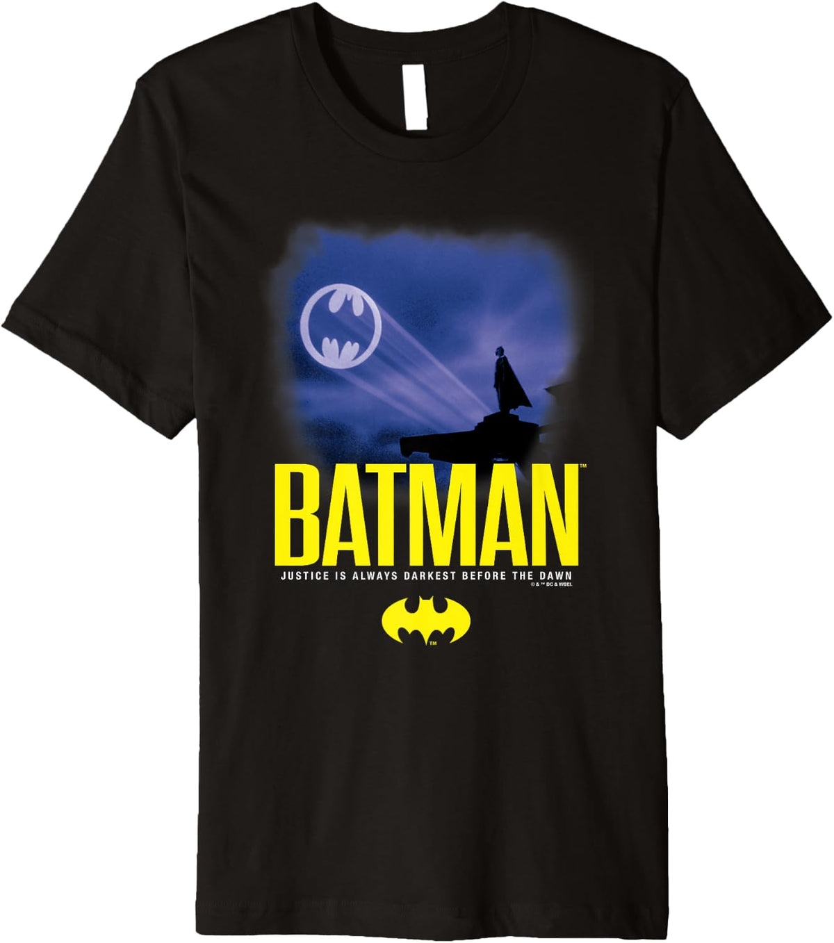 1989 Bat Signal In The Sky Premium T Shirt US Trend