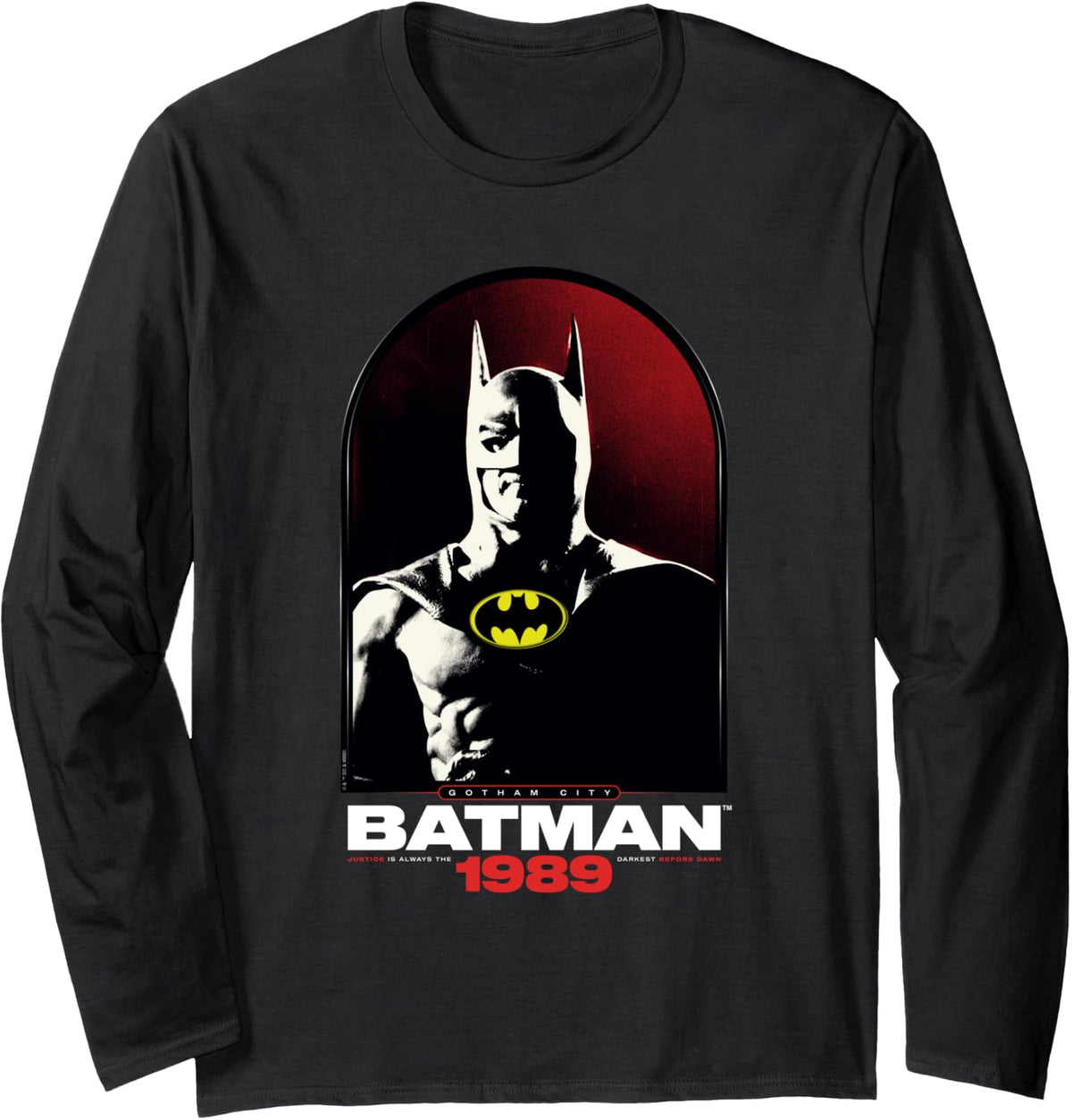 1989 Archway Gotham City Long Sleeve Long Sleeve T Shirt Minimal Style