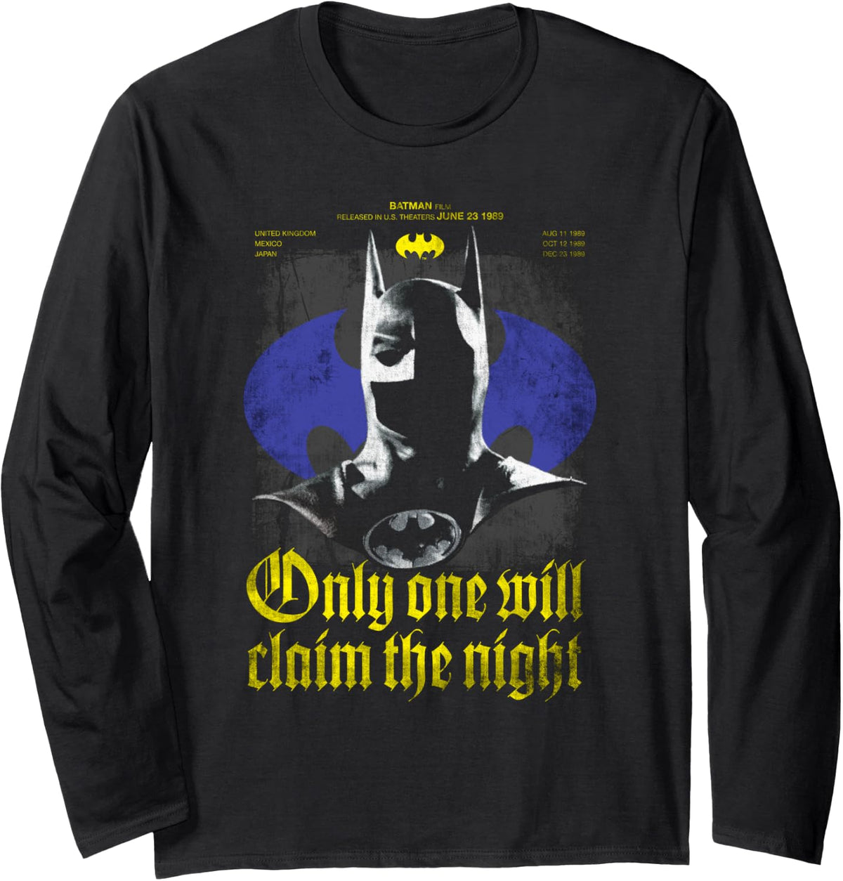 1989 Claim The Knight 85th Anniversary Long Sleeve Long Sleeve T Shirt Clean Design