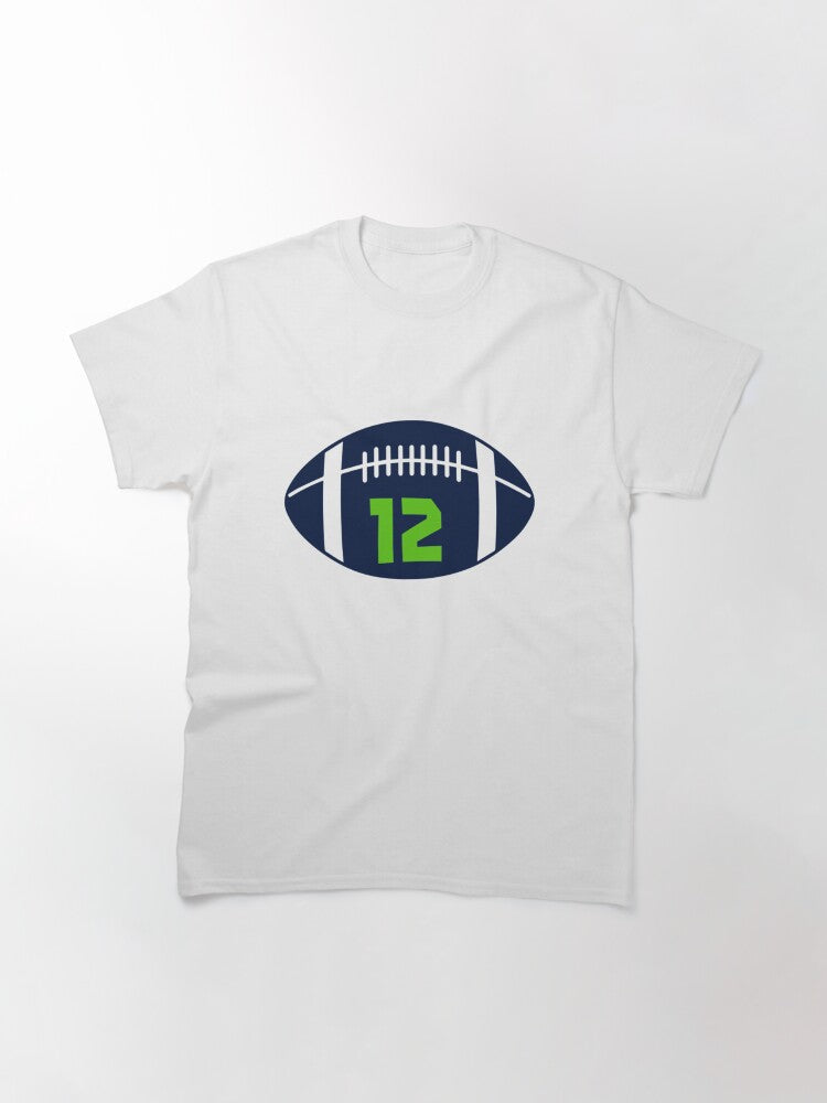 12 Seahawks Football Seattle Classic T-Shirt